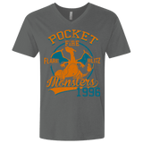 T-Shirts Heavy Metal / X-Small FLARE BLITZ Men's Premium V-Neck