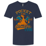 T-Shirts Midnight Navy / X-Small FLARE BLITZ Men's Premium V-Neck