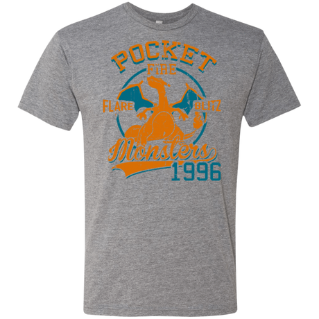 T-Shirts Premium Heather / Small FLARE BLITZ Men's Triblend T-Shirt