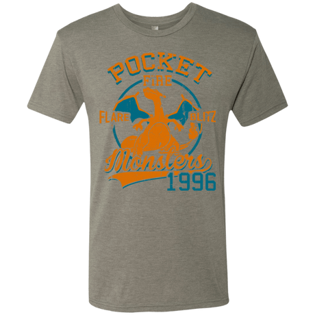 T-Shirts Venetian Grey / Small FLARE BLITZ Men's Triblend T-Shirt