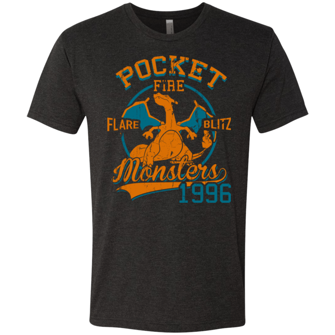 T-Shirts Vintage Black / Small FLARE BLITZ Men's Triblend T-Shirt