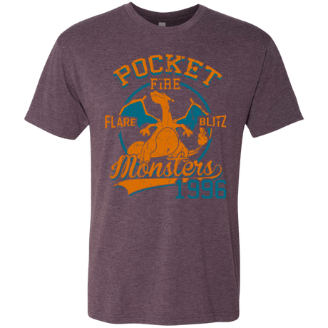 T-Shirts Vintage Purple / Small FLARE BLITZ Men's Triblend T-Shirt