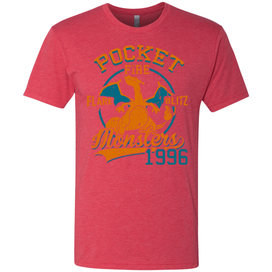 T-Shirts Vintage Red / Small FLARE BLITZ Men's Triblend T-Shirt