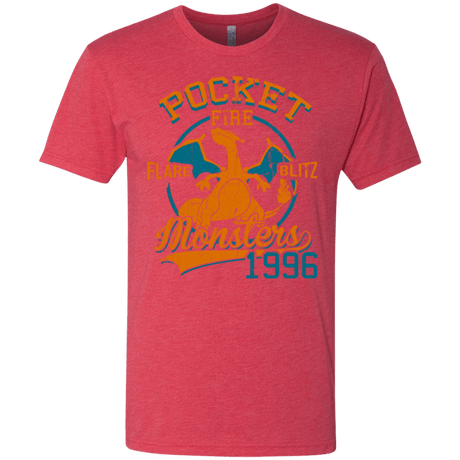 T-Shirts Vintage Red / Small FLARE BLITZ Men's Triblend T-Shirt