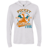 T-Shirts Heather White / X-Small FLARE BLITZ Triblend Long Sleeve Hoodie Tee