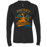 T-Shirts Vintage Black / X-Small FLARE BLITZ Triblend Long Sleeve Hoodie Tee