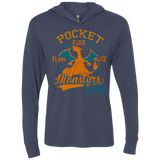 T-Shirts Vintage Navy / X-Small FLARE BLITZ Triblend Long Sleeve Hoodie Tee