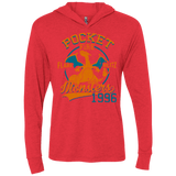 T-Shirts Vintage Red / X-Small FLARE BLITZ Triblend Long Sleeve Hoodie Tee