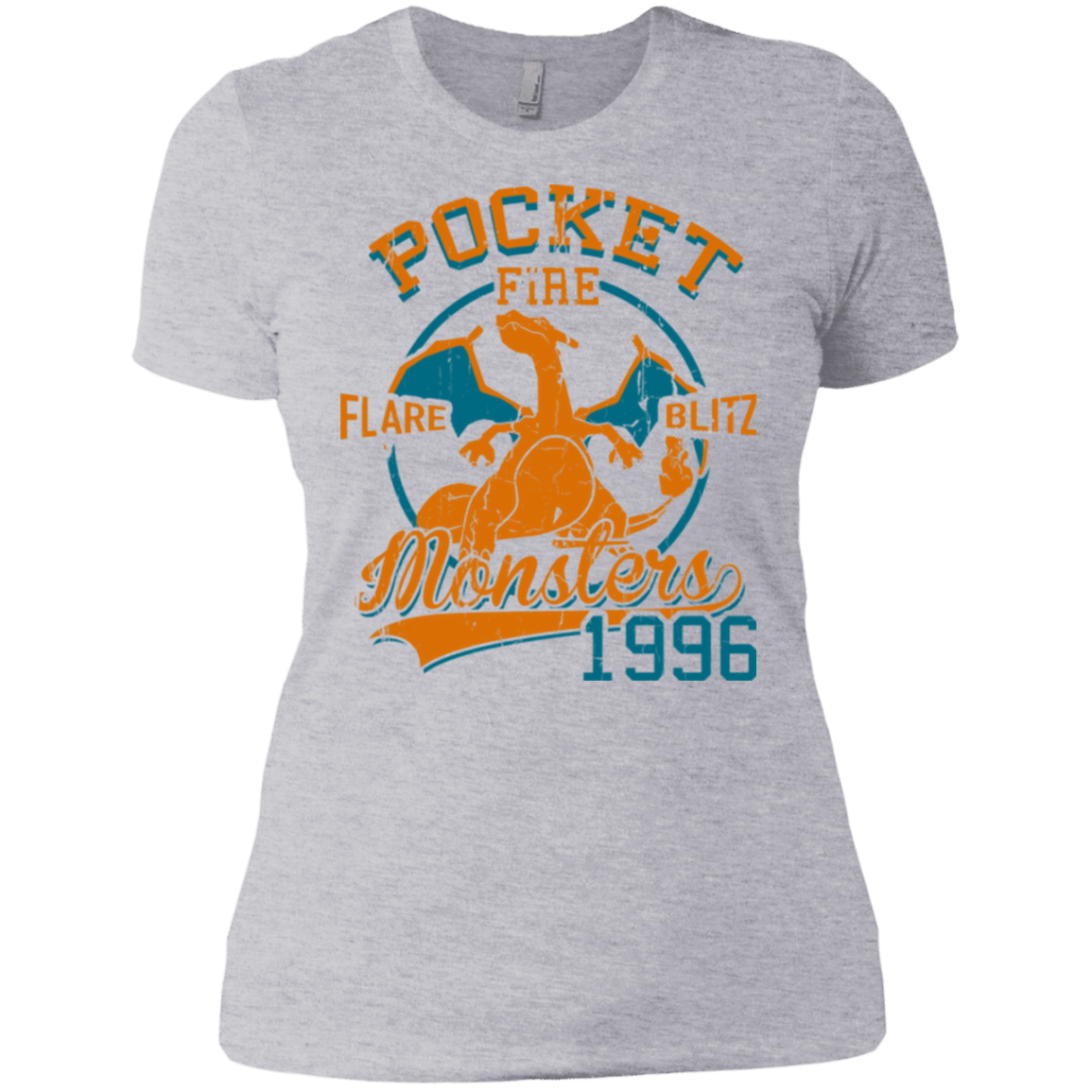 T-Shirts Heather Grey / X-Small FLARE BLITZ Women's Premium T-Shirt