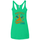 T-Shirts Envy / X-Small FLARE BLITZ Women's Triblend Racerback Tank