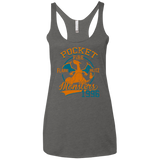 T-Shirts Premium Heather / X-Small FLARE BLITZ Women's Triblend Racerback Tank