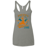 T-Shirts Venetian Grey / X-Small FLARE BLITZ Women's Triblend Racerback Tank