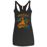 T-Shirts Vintage Black / X-Small FLARE BLITZ Women's Triblend Racerback Tank