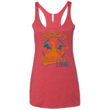 T-Shirts Vintage Red / X-Small FLARE BLITZ Women's Triblend Racerback Tank