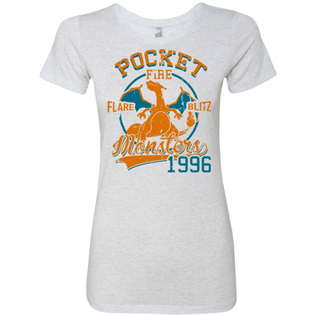 T-Shirts Heather White / Small FLARE BLITZ Women's Triblend T-Shirt