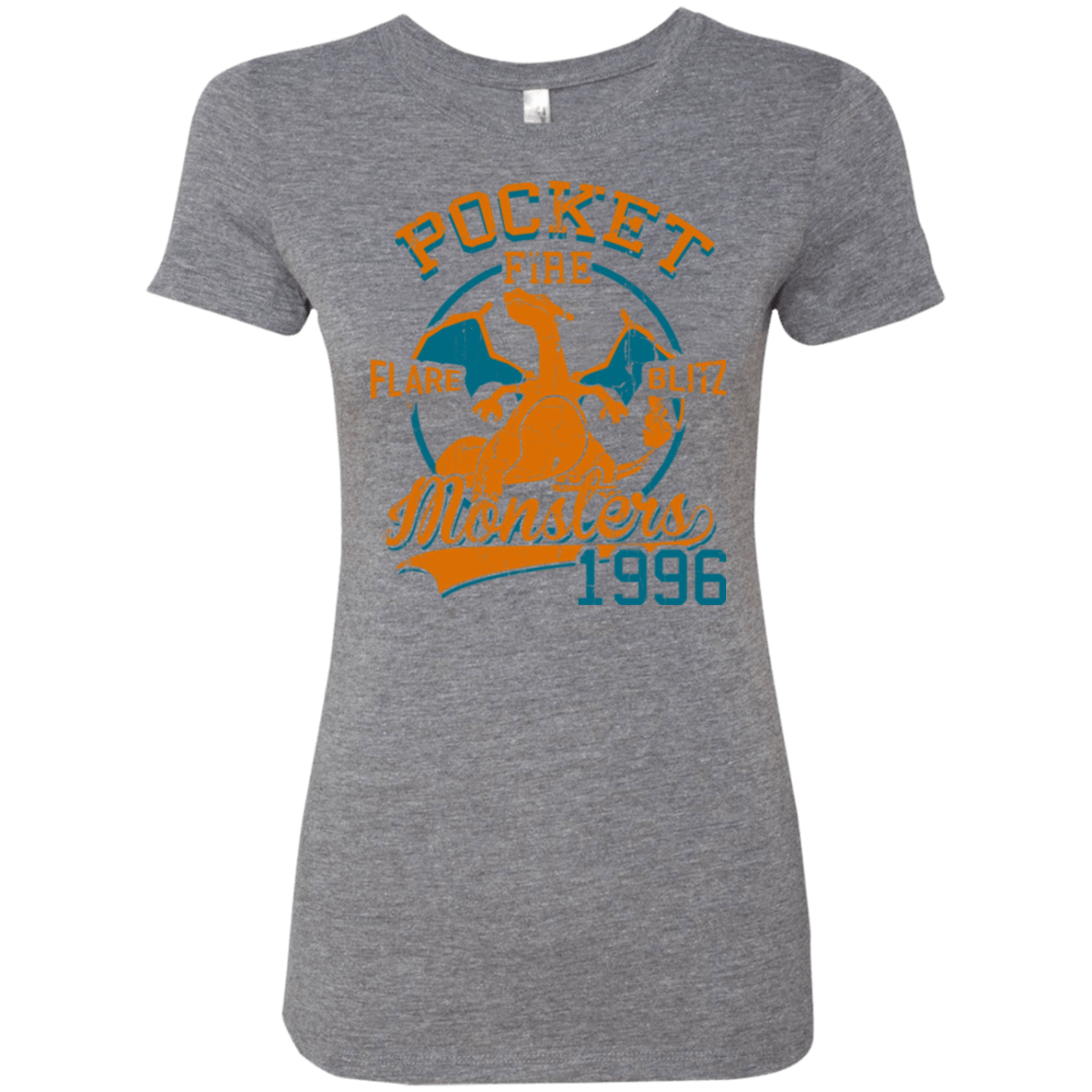 T-Shirts Premium Heather / Small FLARE BLITZ Women's Triblend T-Shirt