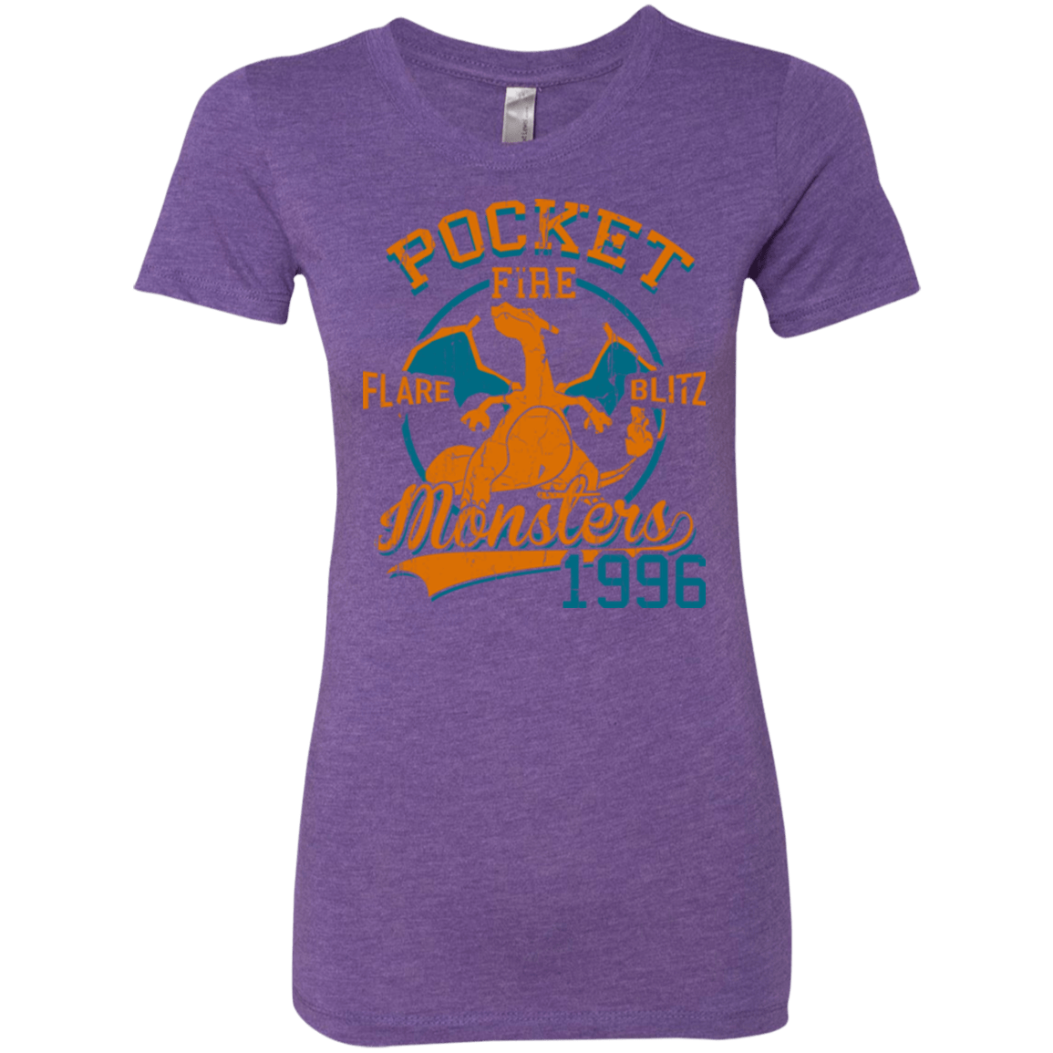T-Shirts Purple Rush / Small FLARE BLITZ Women's Triblend T-Shirt