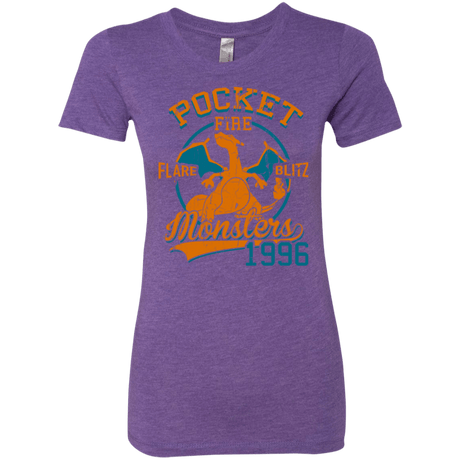 T-Shirts Purple Rush / Small FLARE BLITZ Women's Triblend T-Shirt