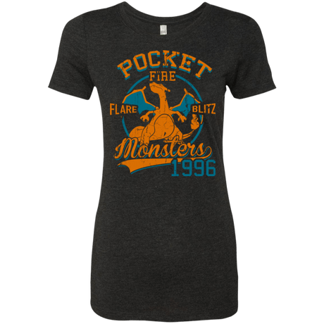 T-Shirts Vintage Black / Small FLARE BLITZ Women's Triblend T-Shirt