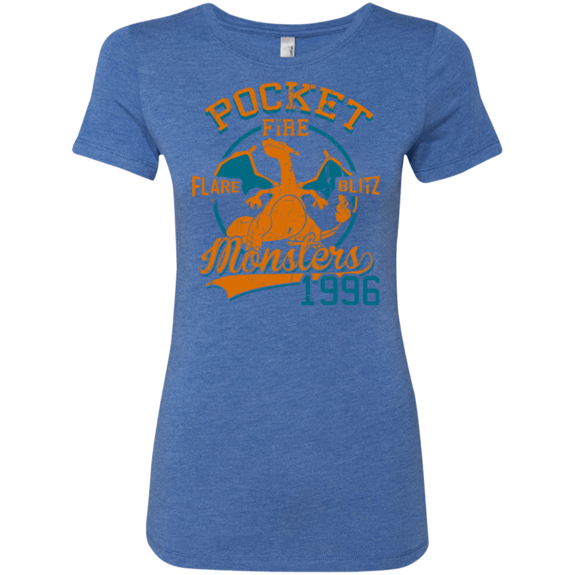 T-Shirts Vintage Royal / Small FLARE BLITZ Women's Triblend T-Shirt