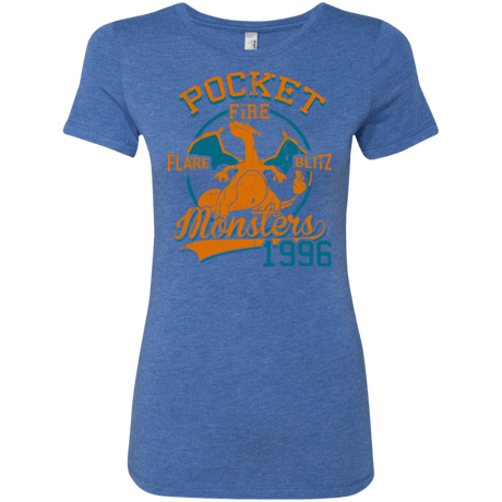 T-Shirts Vintage Royal / Small FLARE BLITZ Women's Triblend T-Shirt