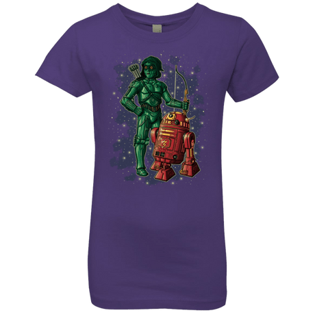 T-Shirts Purple Rush / YXS Flash and Arrow Girls Premium T-Shirt