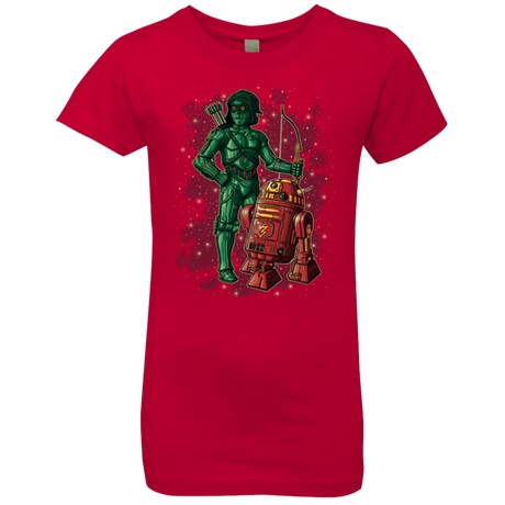 T-Shirts Red / YXS Flash and Arrow Girls Premium T-Shirt