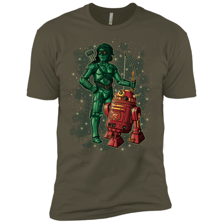 T-Shirts Military Green / X-Small Flash and Arrow Men's Premium T-Shirt