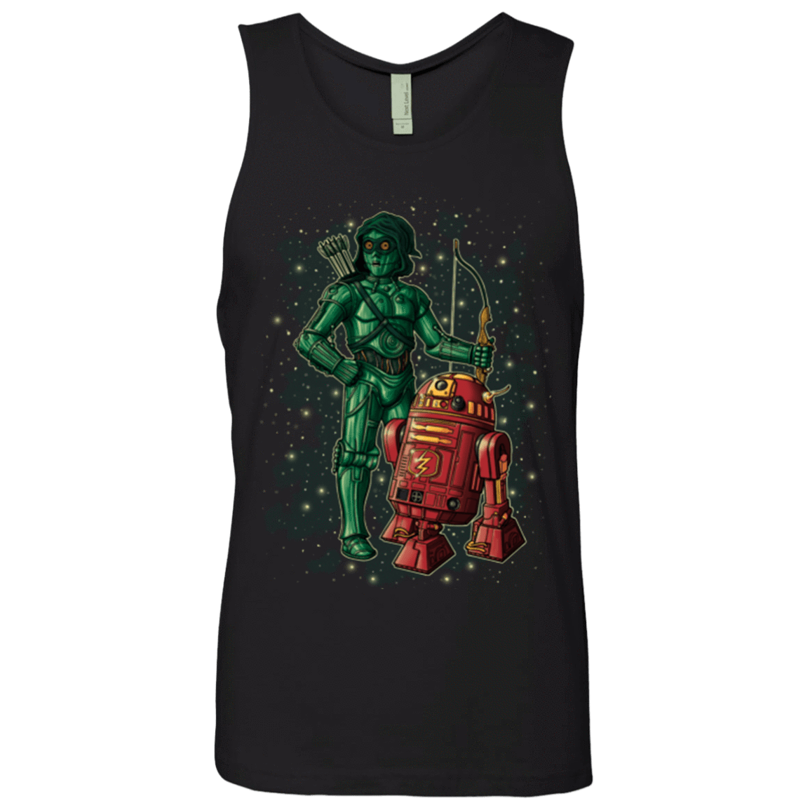 T-Shirts Black / Small Flash and Arrow Men's Premium Tank Top