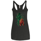 T-Shirts Vintage Black / X-Small Flash and Arrow Women's Triblend Racerback Tank