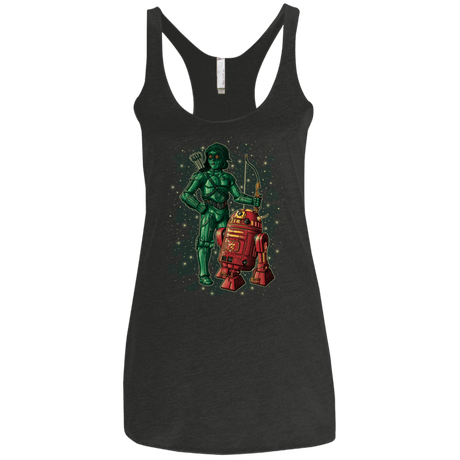 T-Shirts Vintage Black / X-Small Flash and Arrow Women's Triblend Racerback Tank