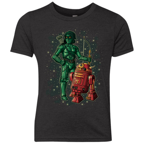 T-Shirts Vintage Black / YXS Flash and Arrow Youth Triblend T-Shirt