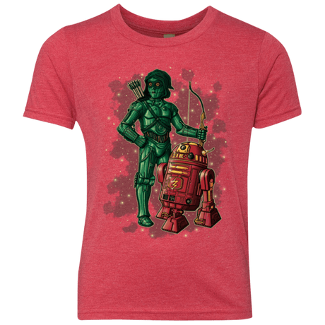 T-Shirts Vintage Red / YXS Flash and Arrow Youth Triblend T-Shirt