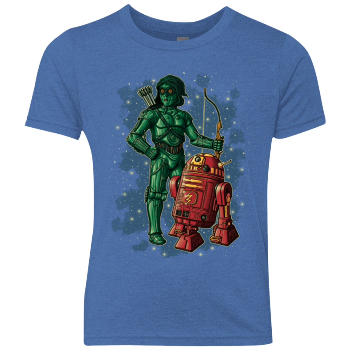 T-Shirts Vintage Royal / YXS Flash and Arrow Youth Triblend T-Shirt