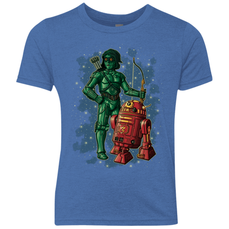 T-Shirts Vintage Royal / YXS Flash and Arrow Youth Triblend T-Shirt