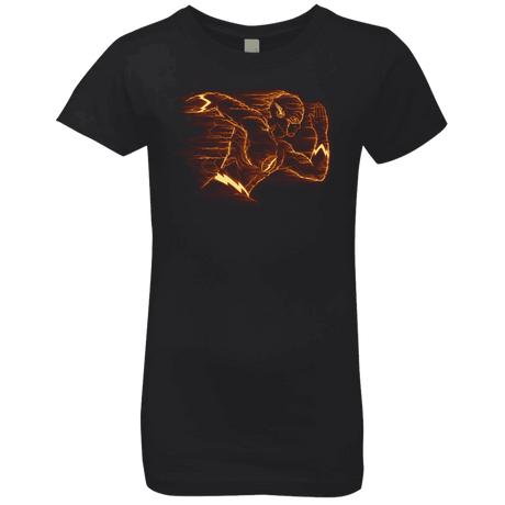T-Shirts Black / YXS Flash Girls Premium T-Shirt