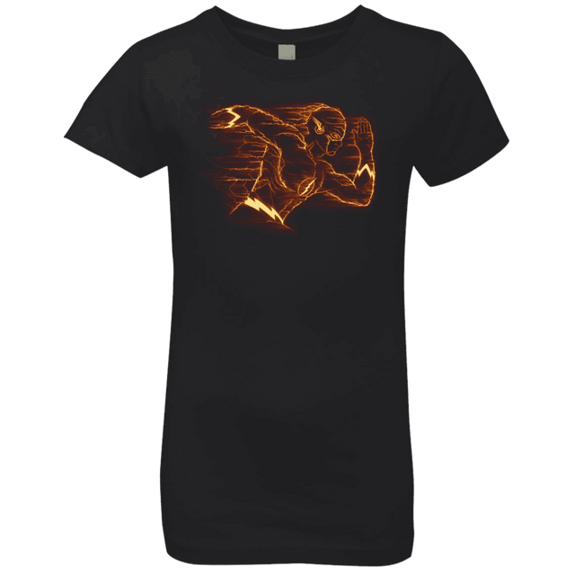 T-Shirts Black / YXS Flash Girls Premium T-Shirt