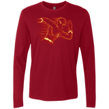 T-Shirts Cardinal / S Flash Men's Premium Long Sleeve