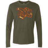 T-Shirts Military Green / S Flash Men's Premium Long Sleeve
