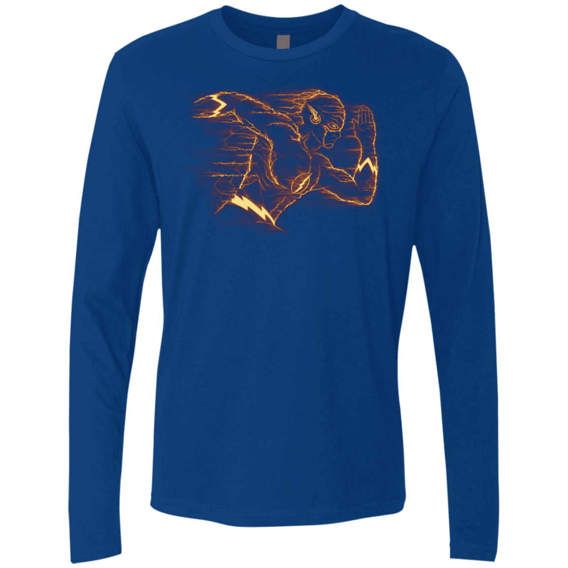 T-Shirts Royal / S Flash Men's Premium Long Sleeve