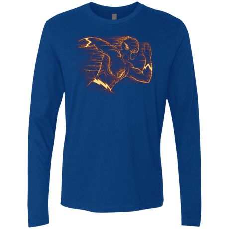 T-Shirts Royal / S Flash Men's Premium Long Sleeve