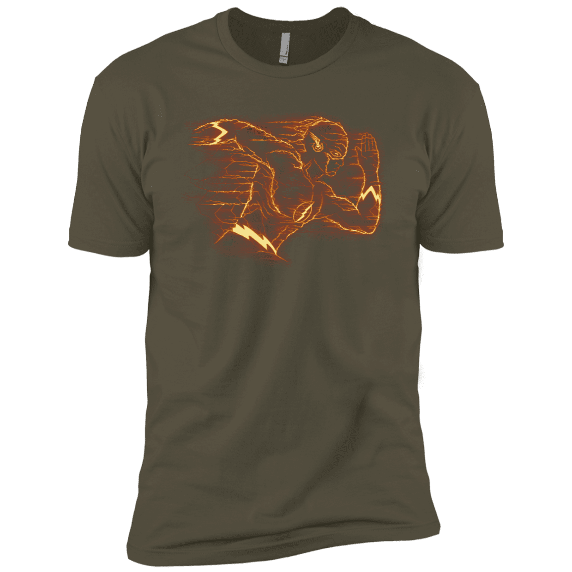 T-Shirts Military Green / X-Small Flash Men's Premium T-Shirt