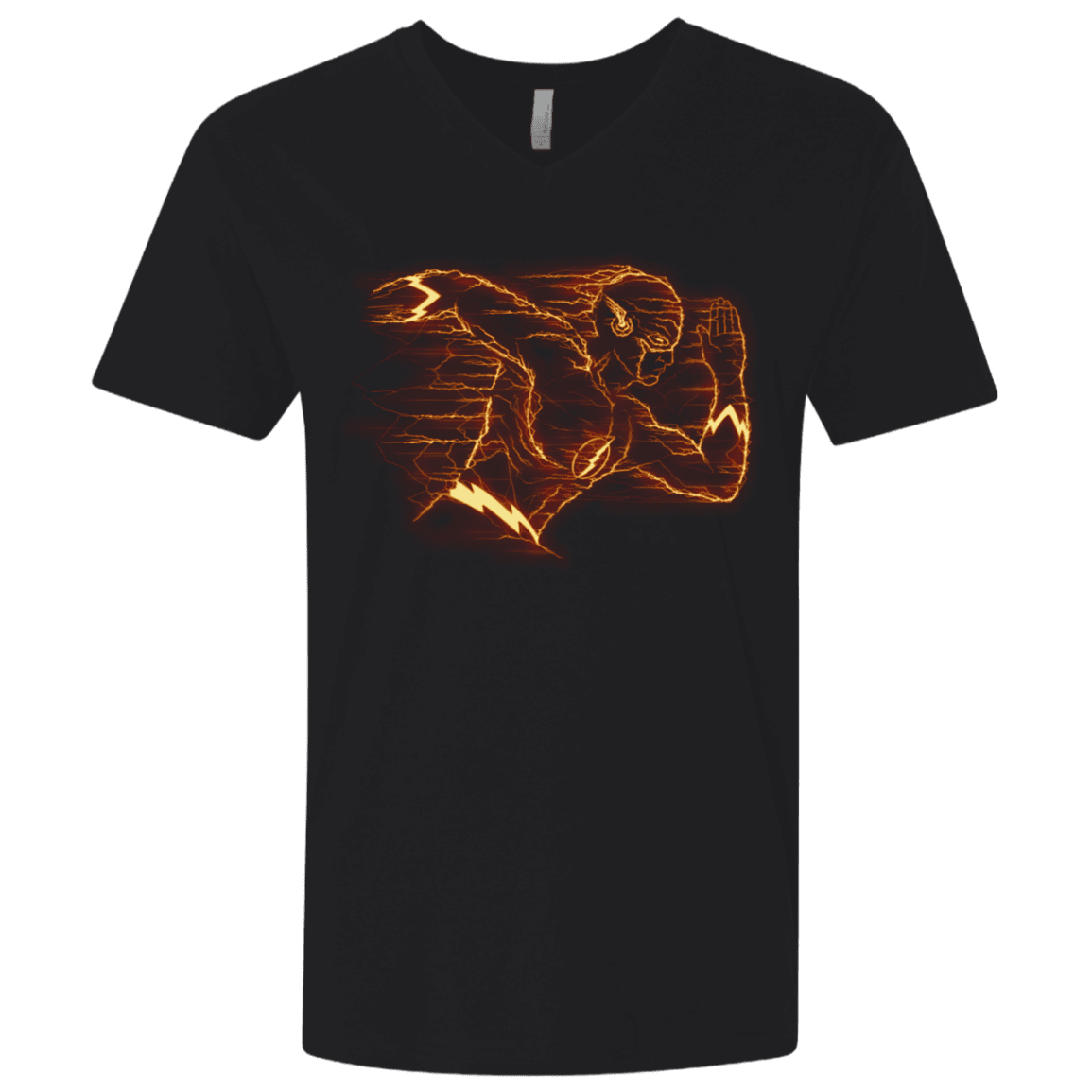 T-Shirts Black / X-Small Flash Men's Premium V-Neck