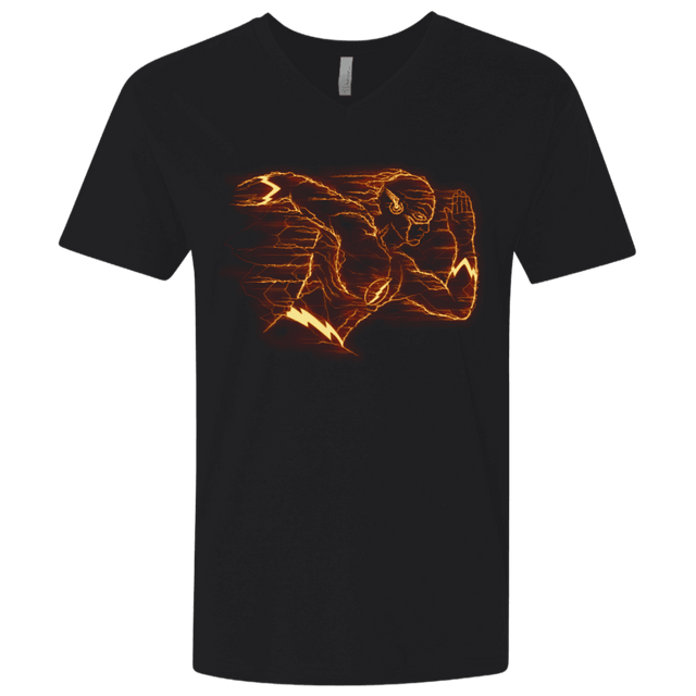 T-Shirts Black / X-Small Flash Men's Premium V-Neck