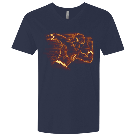 T-Shirts Midnight Navy / X-Small Flash Men's Premium V-Neck