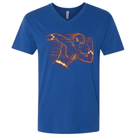 T-Shirts Royal / X-Small Flash Men's Premium V-Neck