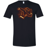 T-Shirts Black / X-Small Flash Men's Semi-Fitted Softstyle