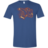 T-Shirts Heather Royal / X-Small Flash Men's Semi-Fitted Softstyle