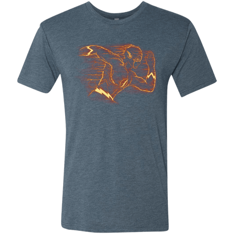 T-Shirts Indigo / S Flash Men's Triblend T-Shirt