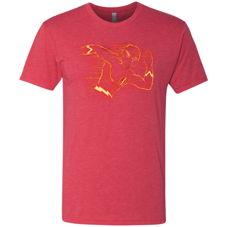 T-Shirts Vintage Red / S Flash Men's Triblend T-Shirt